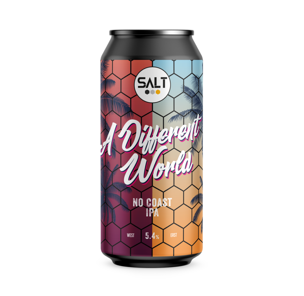 A Different World - Salt Beer Factory - No Coast IPA, 5.4%, 440ml Can