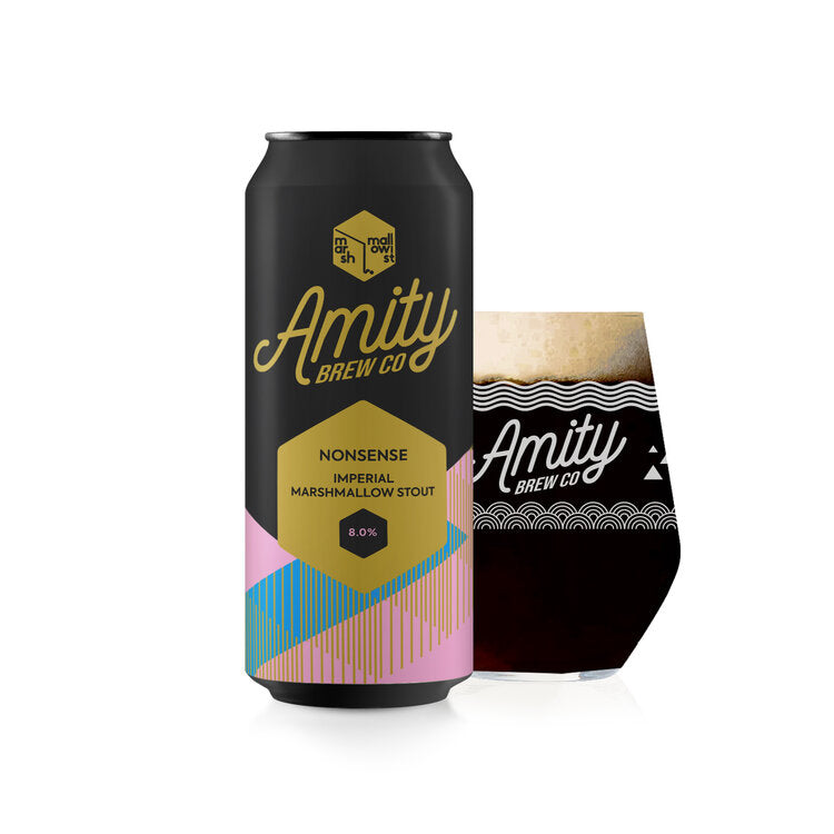 Nonsense - Amity Brew Co X The Marshmallowist - Imperial Marshmallow Stout, 8%, 440ml Can
