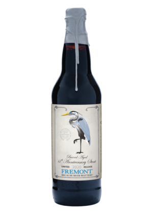 11th Anniversary Stout 2020 - Fremont Brewing - Blended Barrel Aged Imperial Stout, 12.2%, 650ml Bottle