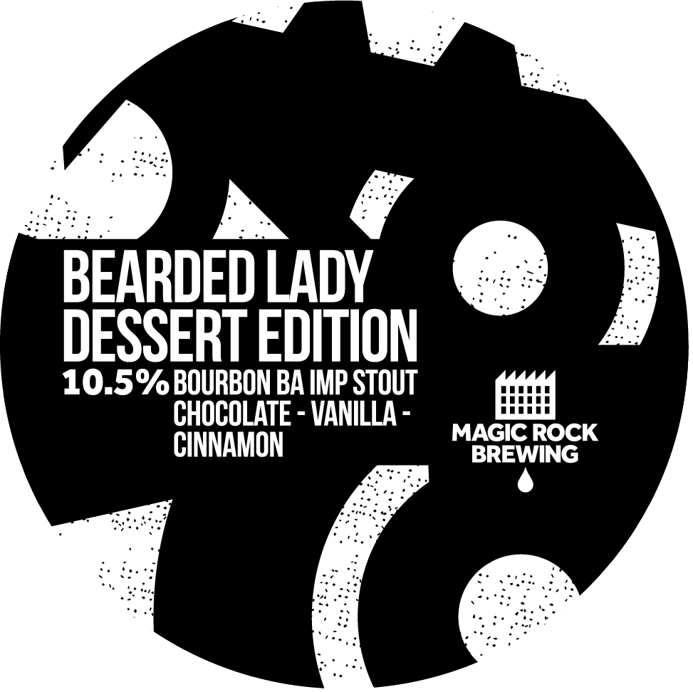 Bearded Lady Dessert Edition - Magic Rock Brewing - Bourbon Barrel Aged Chocolate, Vanilla & Cinnamon Imperial Stout, 10.5%, 330ml