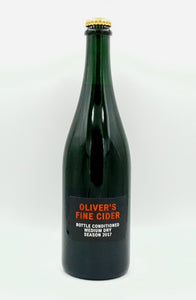 Bottle Conditioned Medium Season 2018 Cider - Oliver's - Medium Dry Cider, 5.4%, 750ml Bottle