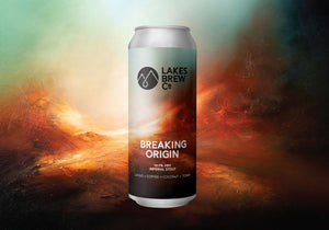Breaking Origin - Lakes Brew Co - Imperial Stout with Cacao, Coffee, Coconut & Tonka, 10.5%, 440ml Can