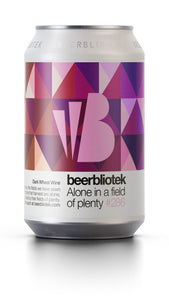 Alone In A Field Of Plenty - Beerbliotek - Dark Wheat Wine, 6%, 330ml Can