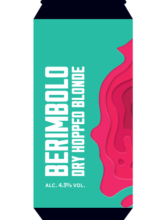 Berimbolo - Marble Beers - Dry Hopped Blonde , 4.5%, 500ml Can