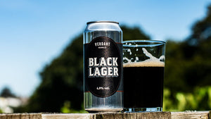 Black Lager - Verdant Brewing Co - Black Lager, 4.9%, 440ml Can