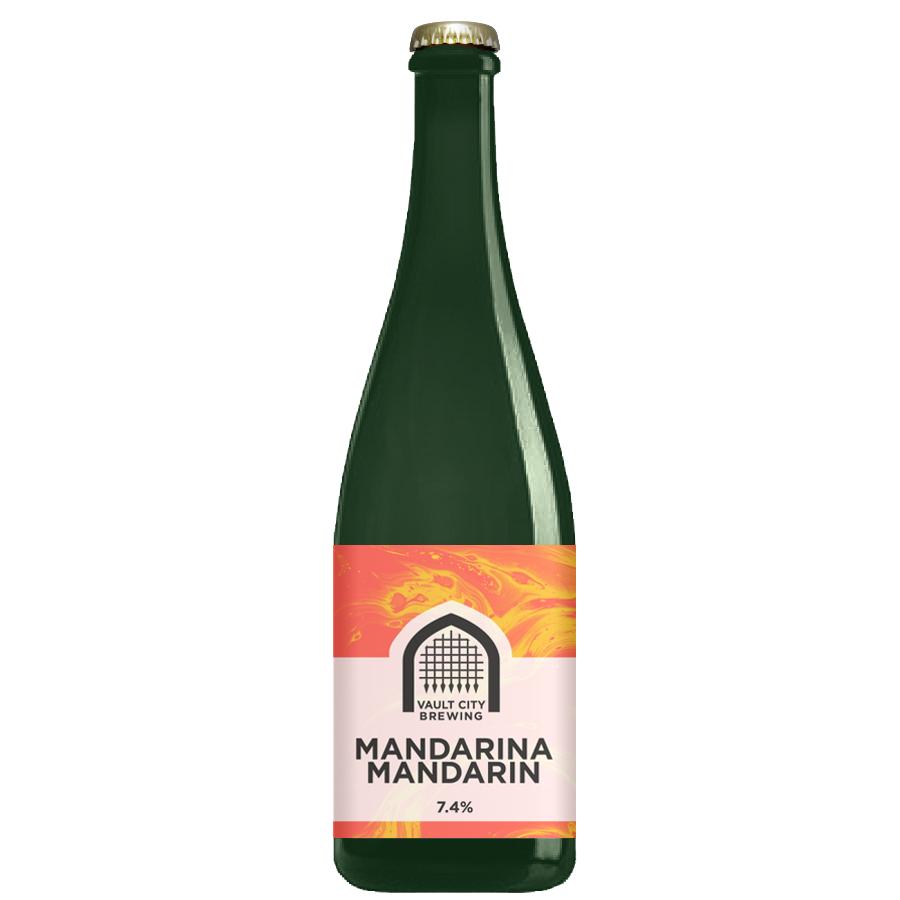 Mandarina Mandarin - Vault City - Mandarin Sour, 7.4%, 375ml Bottle