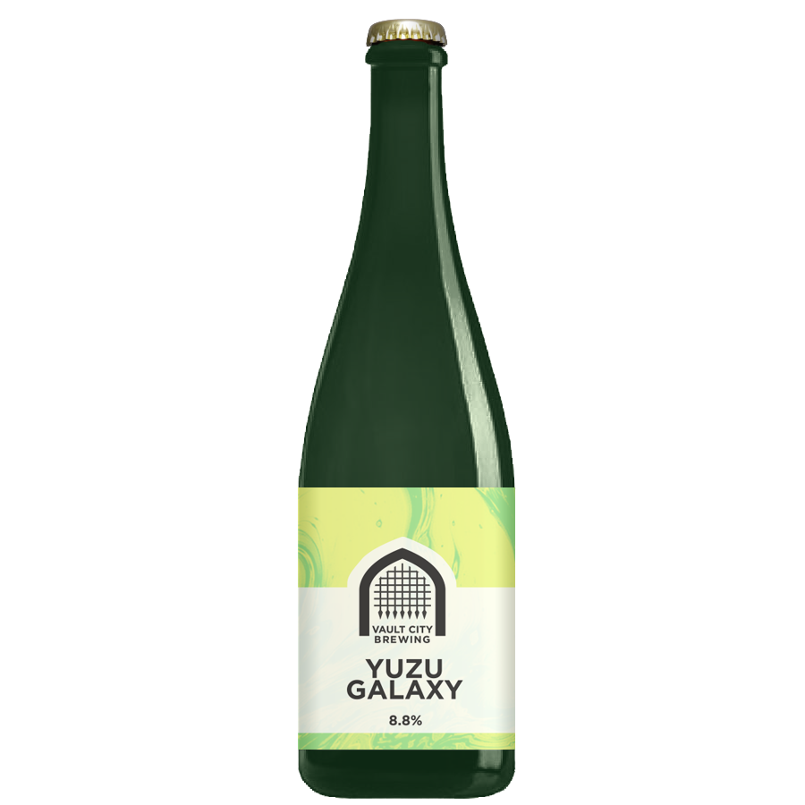 Yuzu Galaxy - Vault City - Yuzu Galaxy Sour Ale, 8.8%, 375ml Bottle