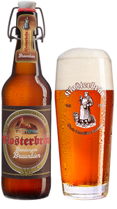 Braunbier - Klosterbräu Bamberg - Bamburg Brown Beer, 5.5%, 500ml Bottle