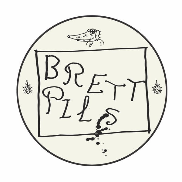 Brett Pils - Deya Brewing - Oak Aged Bretted Pils, 4.8%, 375ml Bottles