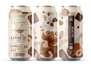 oldBrownie Pints - Brew York - Peanut, Hazelnut & Caramel Brownie Milk Stout, 7.5%, 440ml