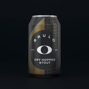 Dry Hopped Stout - Brulo - Dry Hopped Stout, 0%, 330ml Can