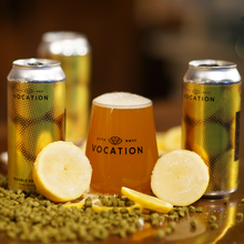 Load image into Gallery viewer, Double Sherbet - Vocation Brewery - Lemon Sour IPA, 7%, 440ml Can
