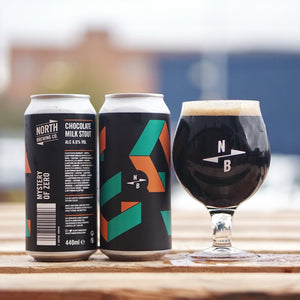 Mystery Of Zero - North Brewing Co - Chocolate Milk Stout, 6%, 440ml Can