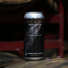 Load image into Gallery viewer, Barrel Aged Series Double Maple &amp; Pecan - Vocation Brewery X Double Barrelled - Bourbon Barrel Aged Pecan Pie Double Stout, 8.5%, 440ml Can
