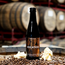 Load image into Gallery viewer, Imperial Affogato - Vocation Brewery - Bourbon Barrel Aged Coffee &amp; Vanilla Imperial Stout, 10.7%, 330ml Bottle
