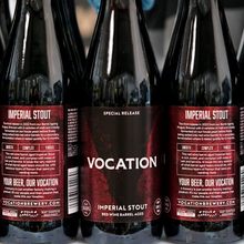 Load image into Gallery viewer, Red Wine Barrel Aged Imperial Stout - Vocation Brewery - Red Wine Barrel Aged Imperial Stout, 13%, 330ml Bottle
