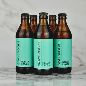 Helles Lager - Braybrooke - Helles Lager, 4.2%, 330ml Bottle