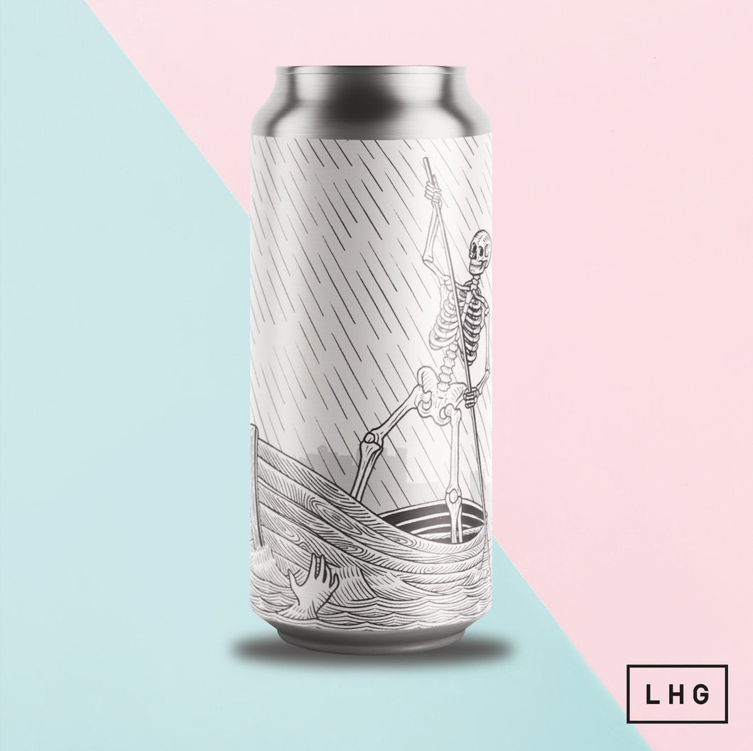 Deeper Water - Left Handed Giant - Vanilla & Cacao Milk Stout, 5.1%, 440ml Can