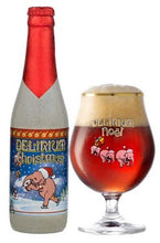 Load image into Gallery viewer, Delirium Christmas Gift Set - Brouwerij Huyghe (Delirium) - Xmas Belgian Strong Ale, 10%, 4x330ml Bottles &amp; Glass Gift Set
