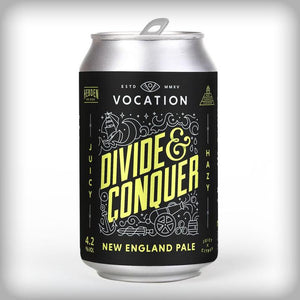 Divide & Conquer - Vocation Brewery - New England Pale, 4.2%, 330ml Can