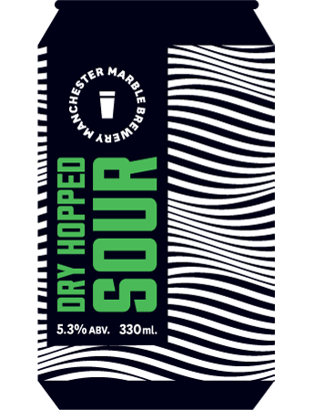 Dry Hopped Sour - Marble Beers - Dry Hopped Sour,  5.3%, 330ml Can