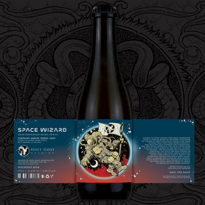 Space Wizard - Holy Goat Brewing - Mixed Culture Fermentation Golden Sour Ale, 6.3%, 375ml Bottle