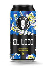 El Loco - Wilde Child Brewing Co - Limited Edition Champions DIPA, 9%, 440ml Can
