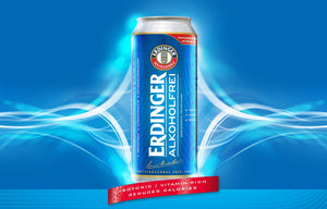 Erdinger Alkoholfrei - Erdinger Weissbrau - Low Alcohol Weissbier, 0.4%, 500ml Can