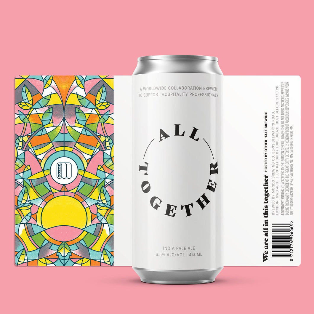 All Together - Mondo Brewing X Other Half - IPA, 6.5%, 440ml Can