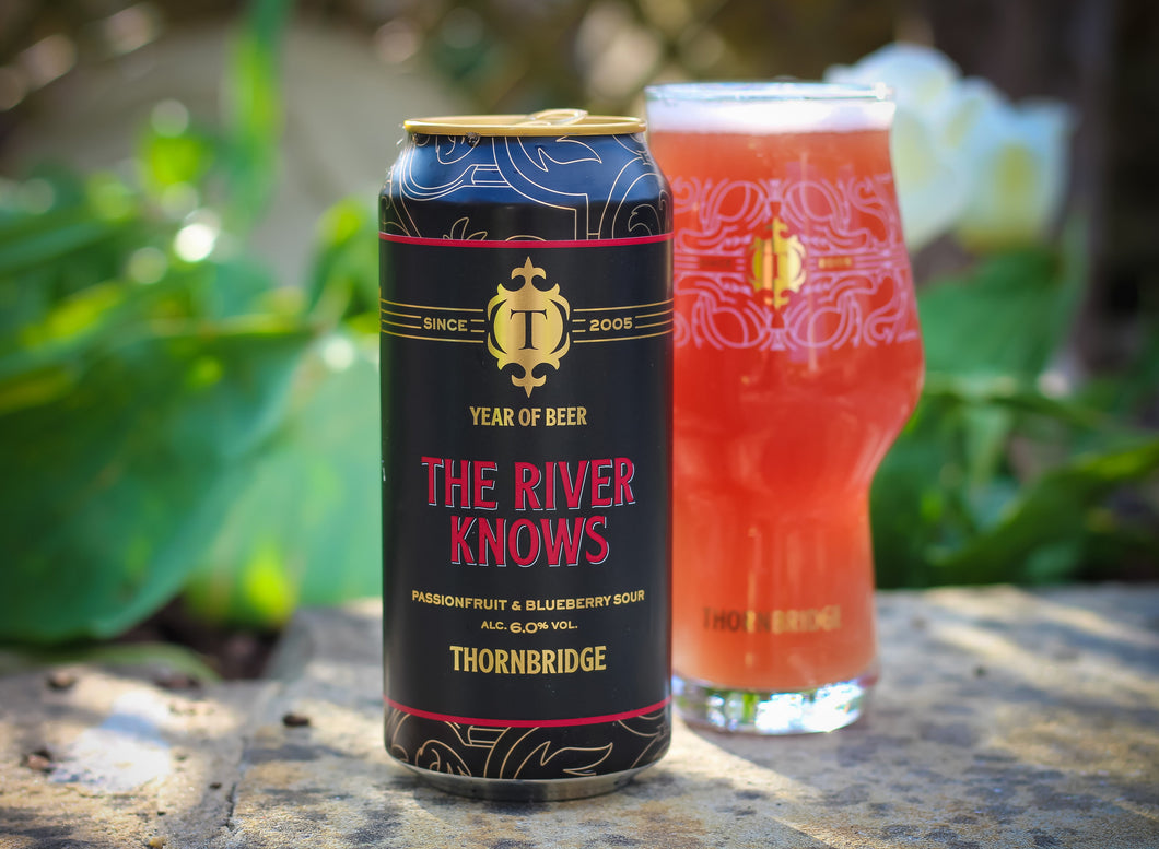 The River Knows - Thornbridge Brewery - Passionfruit & Blueberry Sour, 6%, 440ml Can