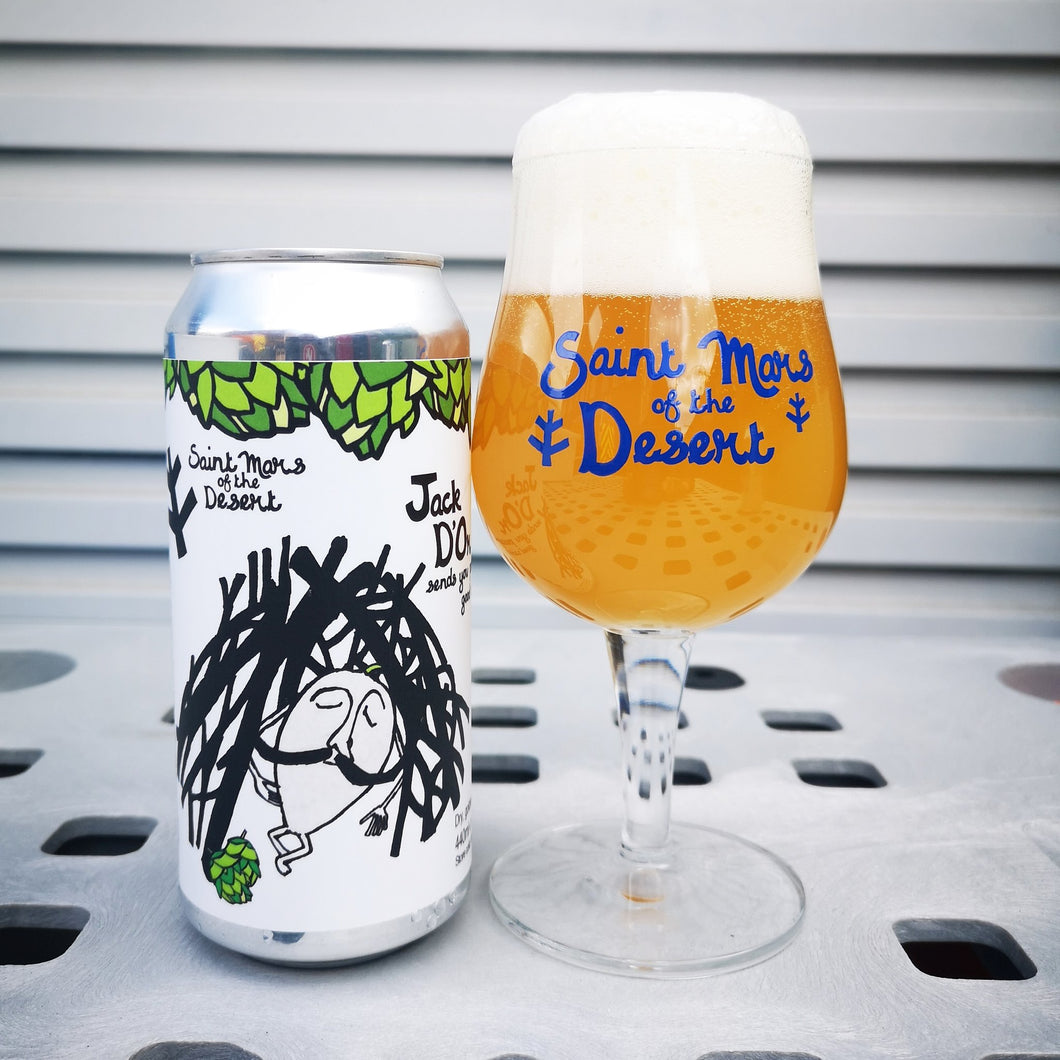 Jack D'Or Sends you Peaceful Good Wishes - Saint Mars Of The Desert - Bretted Saison, 6.9%, 440ml Can