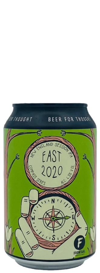 East 2020 - Brouwerij Frontaal - New England Session IPA, 4.3%, 330ml Can