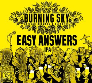 Easy Answers - Burning Sky - IPA, 6%, 440ml Can