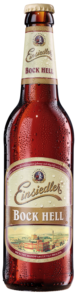 Bock Hell - Privatbrauerei Einsiedler Brauhaus - Bock Hell, 6.8%, 500ml Bottle