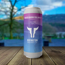 Load image into Gallery viewer, Never Known Fog Like It Pint Glass - Rivington Brewing Co - Glassware
