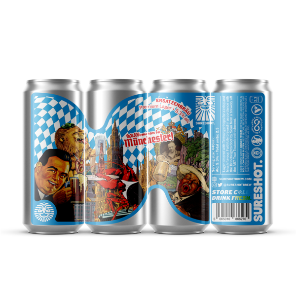 Ersatzenbrau - Sureshot - Premium Lager, 5.3%, 440ml Can