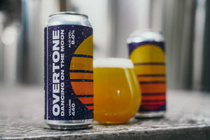 Dancing on the Moon - Overtone Brewing Co - Imperial Oat Cream IPA, 8%, 440ml Can