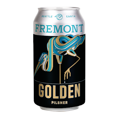 Golden - Fremont Brewing - Pilsner, 4.5%, 355ml Can
