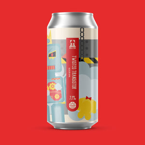 Twisted Transistor - Brew York - Citra, Mosaic & SImcoe Sour IPA, 7%, 440ml Can