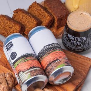 26.04 Culinary Adventures: Ribble Valley - Northern Monk X Sarah Harris - Yorkshire Parkin Porter with Ginger & Custard, 7%, 440ml Can