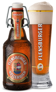 Kellerbier - Flensburger Brauerei - Kellerbier, 4.8%, 330ml Bottle