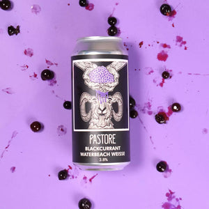 Blackcurrant Waterbeach Weisse - Pastore Brewing - Blackcurrant Sour Ale, 4.5%, 440ml Can