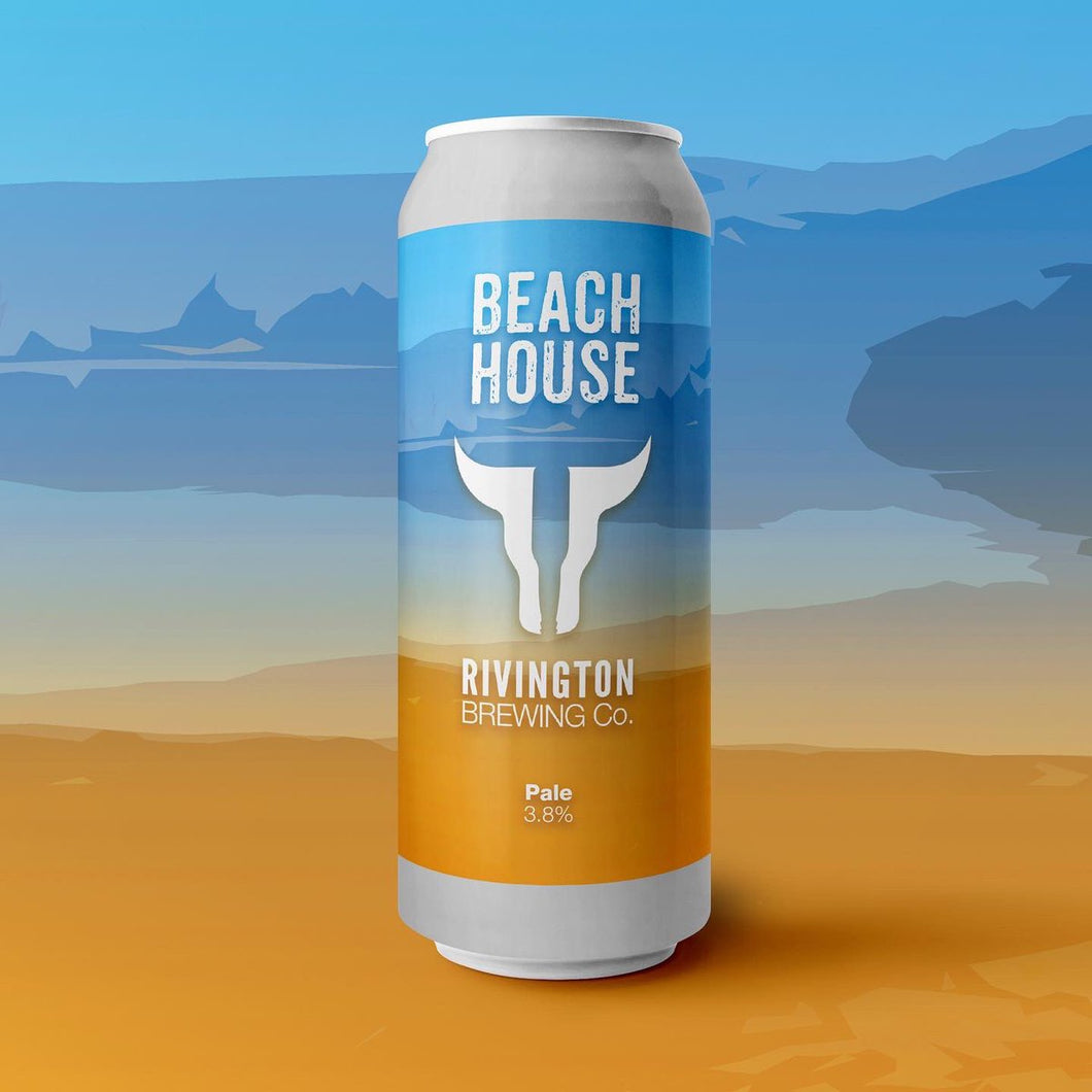 Beach House - Rivington Brewing Co - Pale Ale, 3.8%, 500ml Can