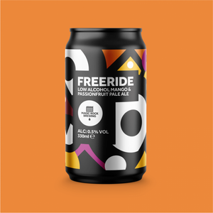 Freeride - Magic Rock Brewing - Low Alcohol Mango & Passionfruit Pale Ale, 0.5%, 330ml Can