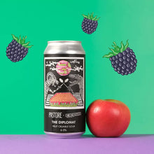 Load image into Gallery viewer, The Diplomat - Pastore Brewing X Neon Raptor - Apple &amp; Blackberry Crumble Pastry Sour, 6%, 440ml Can
