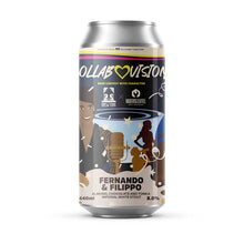 Load image into Gallery viewer, Fernando &amp; Fillipo - Brew York X Moersleutel - 7th Birthday Almond, Chocolate &amp; Tonka White Stout, 8%, 440ml Can
