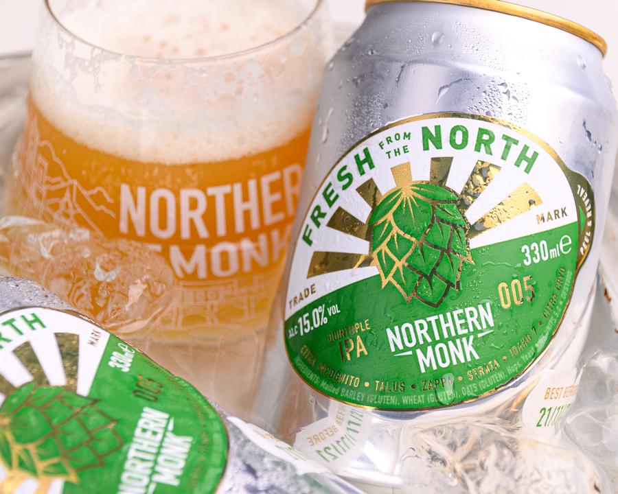 Fresh From The North 005 - Northern Monk - Quintuple IPA, 15%, 330ml Can