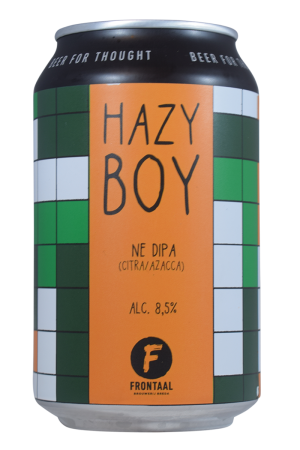 Hazy Boy - Brouwerij Frontaal - NE DIPA, 8.5%, 330ml Can