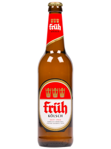Früh Kölsch 0.0 - Cölner Hofbräu Früh - Alcohol Free Kölsch, 0.0%, 330ml Bottle