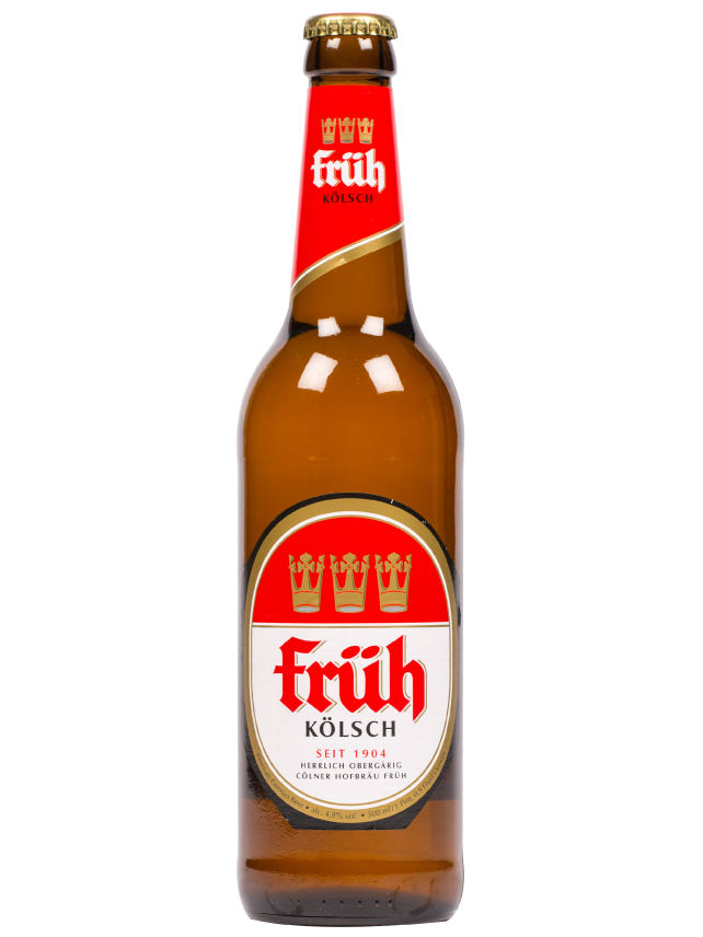 Früh Kölsch 0.0 - Cölner Hofbräu Früh - Alcohol Free Kölsch, 0.0%, 330ml Bottle
